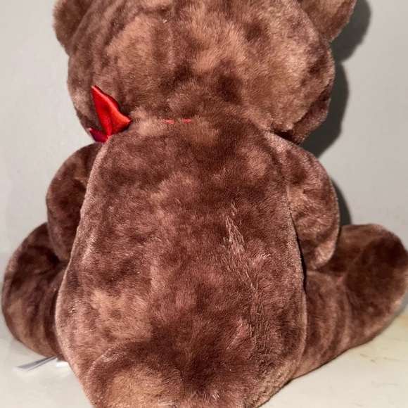 Plush Brown Bear with Red Gift Box - Picture 5 of 5